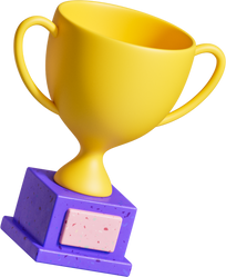 3D Trophy Cup